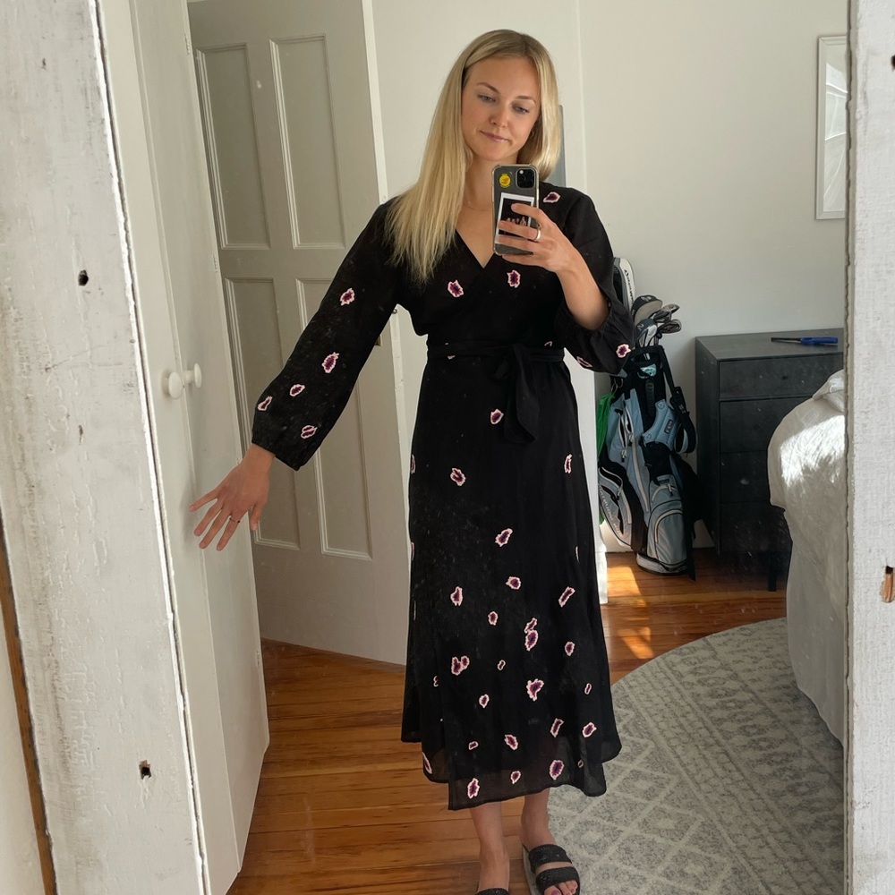 Miso wrap dress - so comfy, so cute